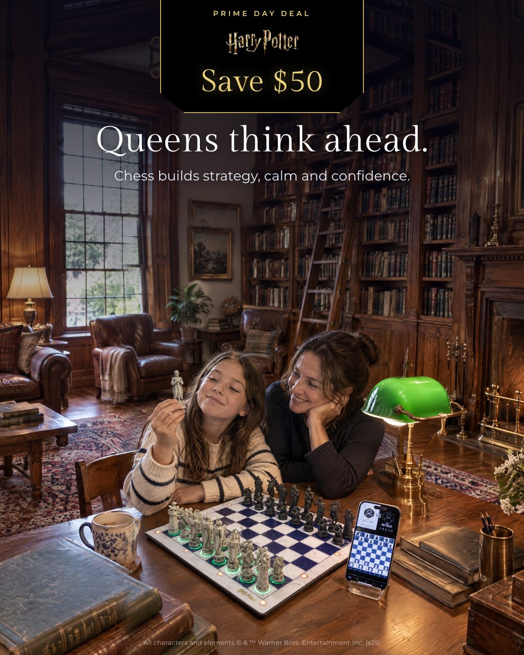 Queens think ahead.