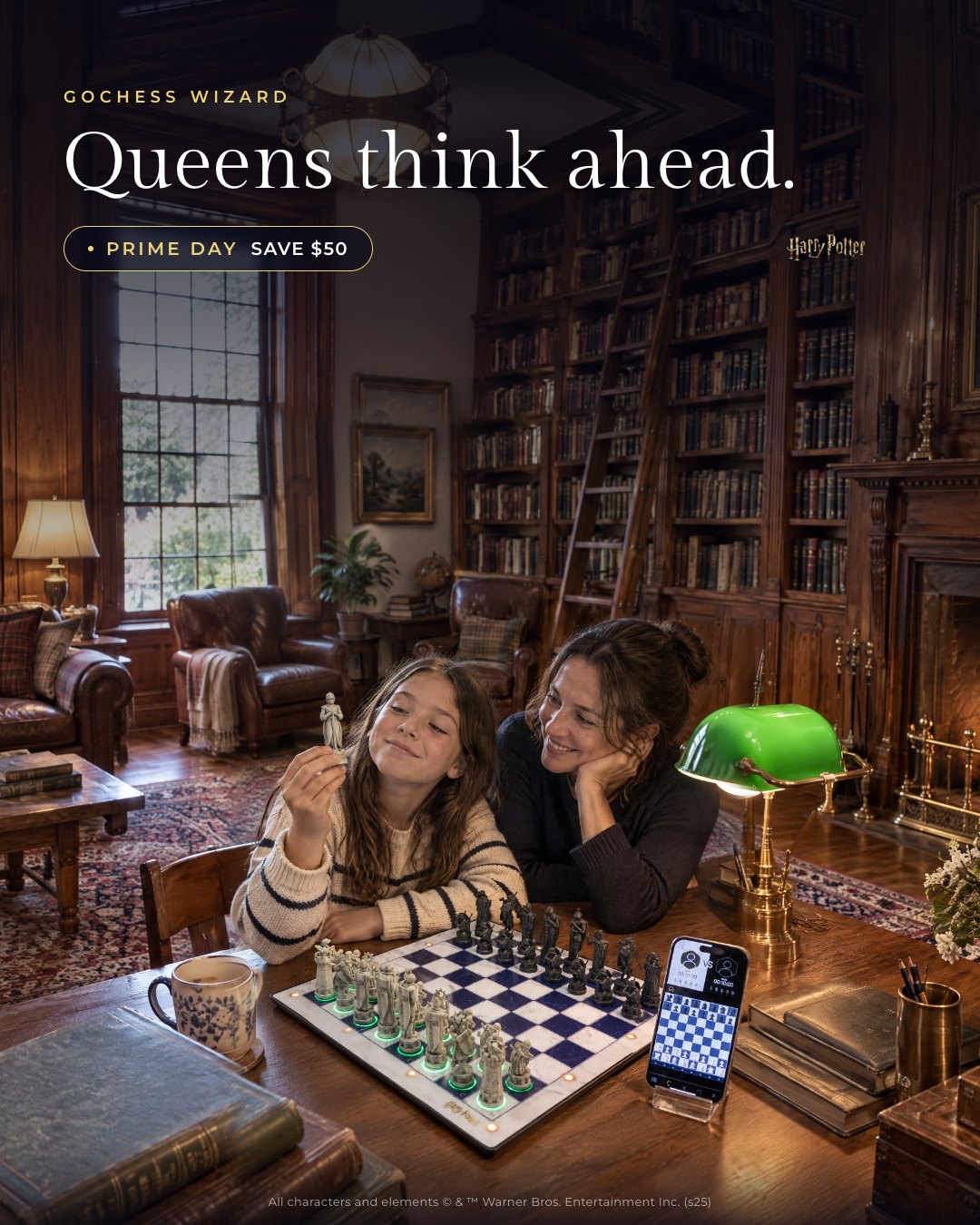 Queens think ahead.
