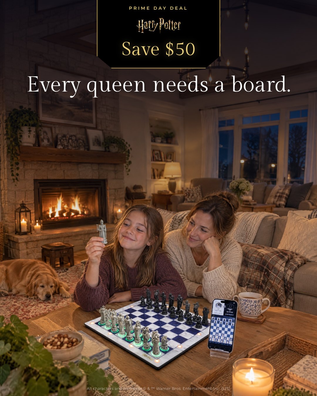 Every queen needs a board.