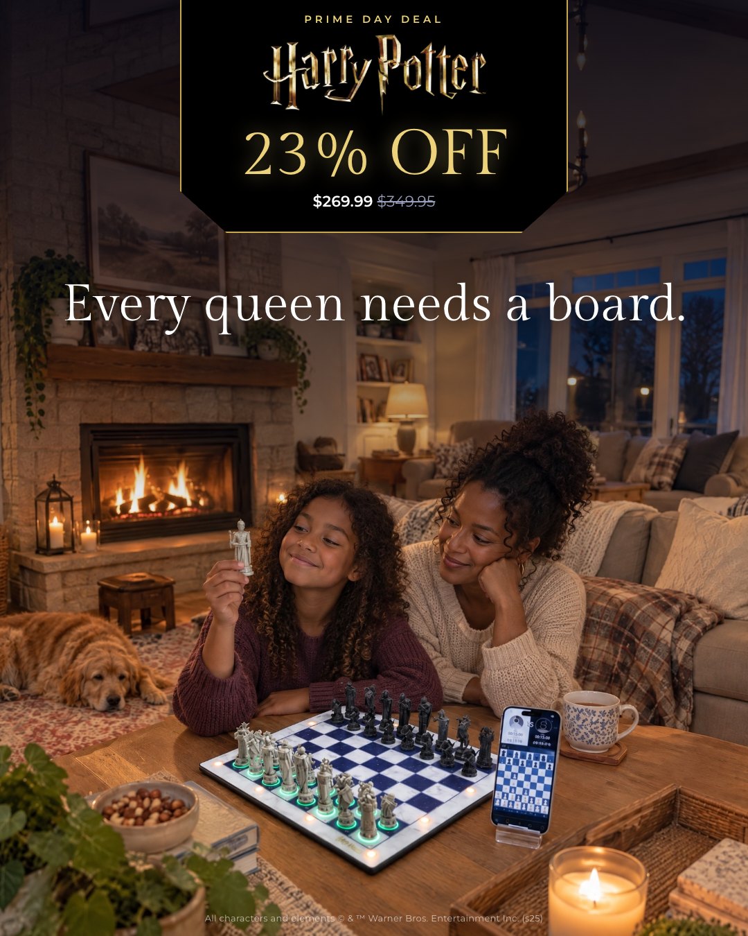 Every queen needs a board.