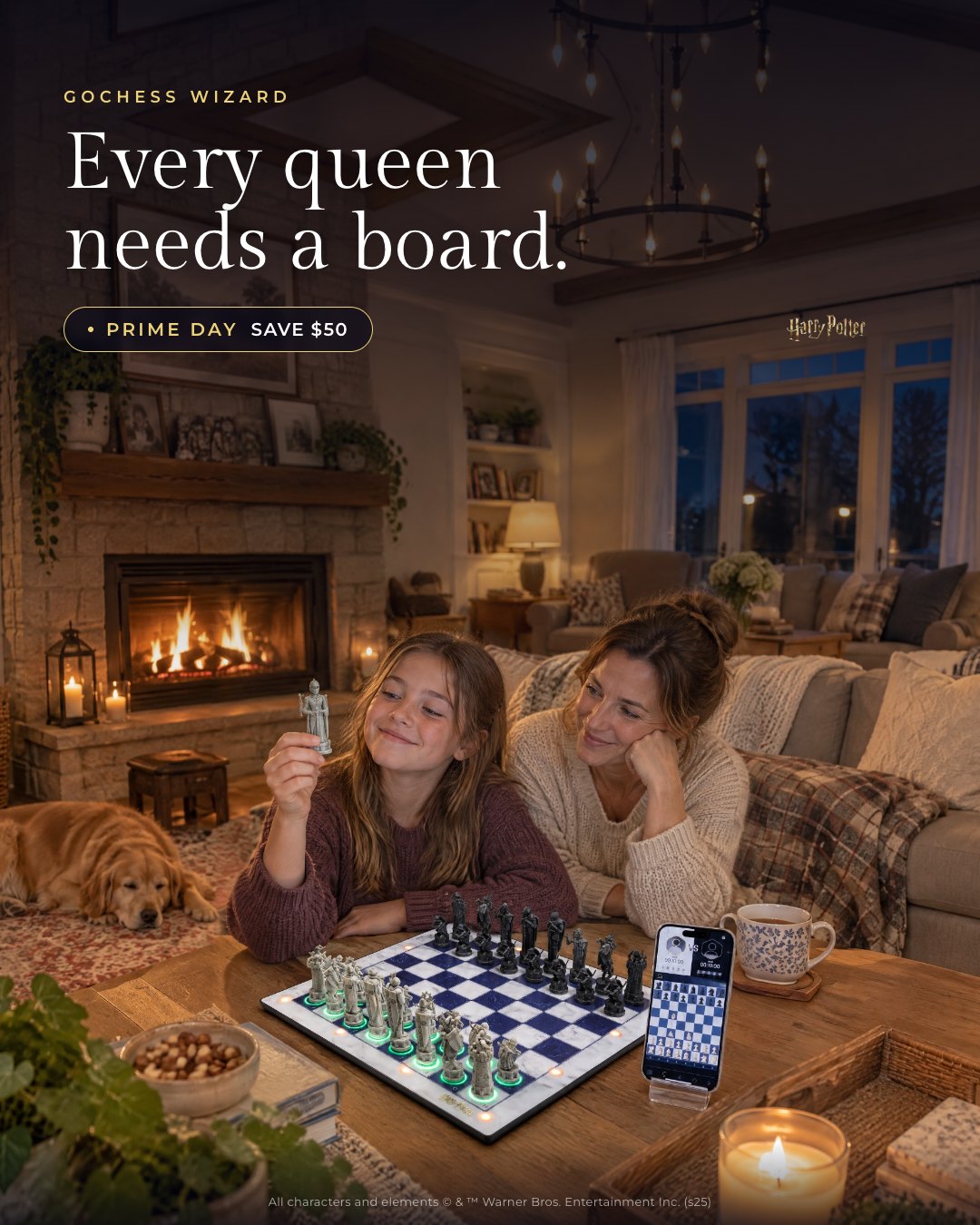 Every queen needs a board.