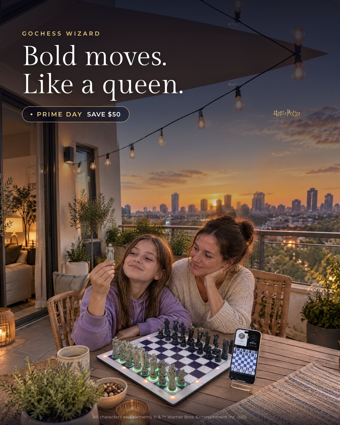 Bold moves. Like a queen.