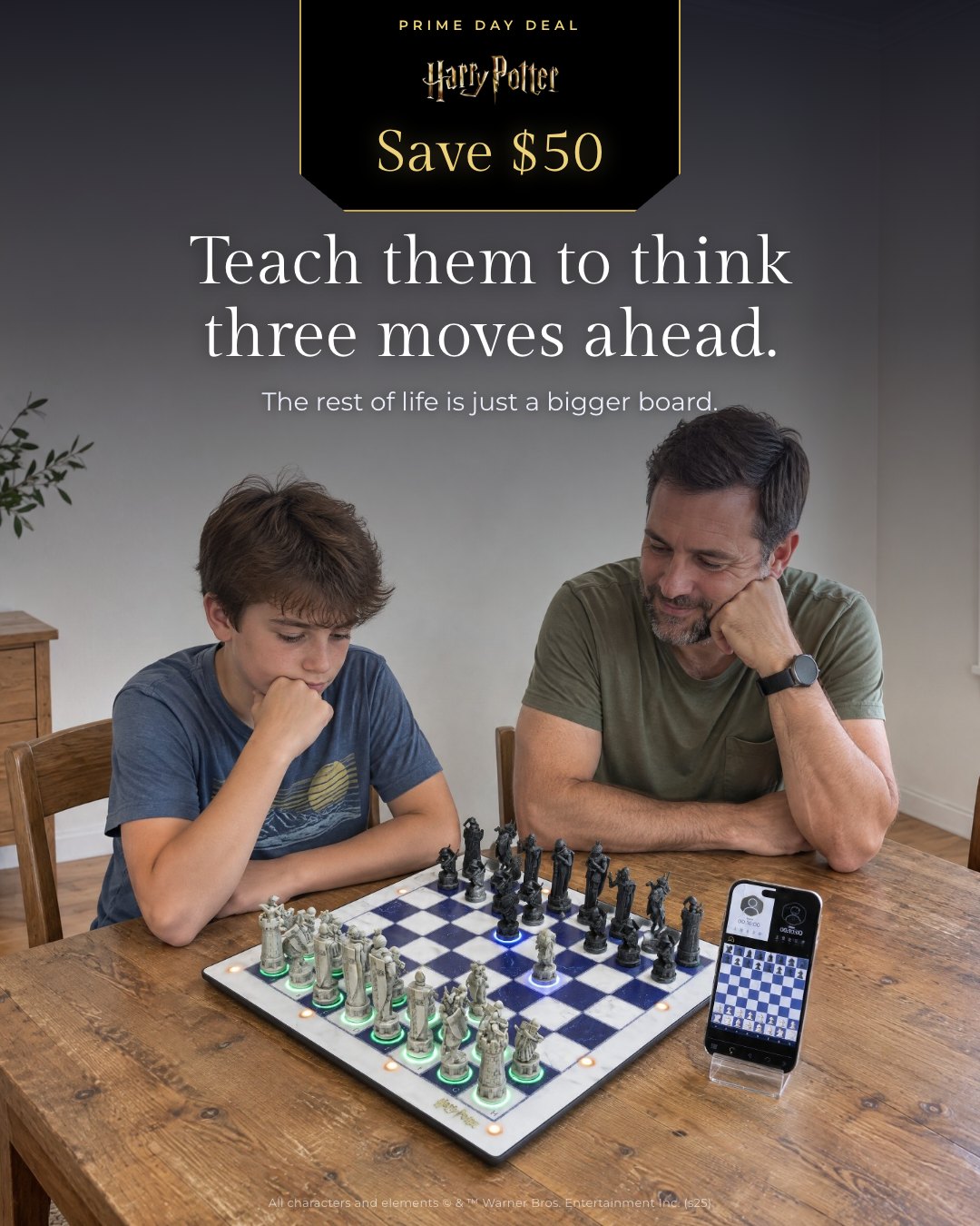 Teach them to think three moves ahead.