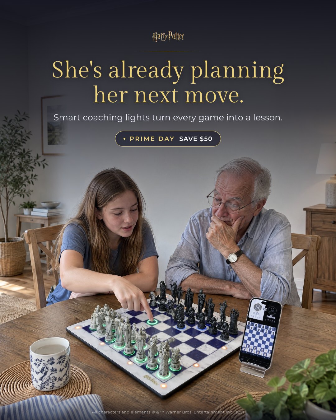 She's already planning her next move.