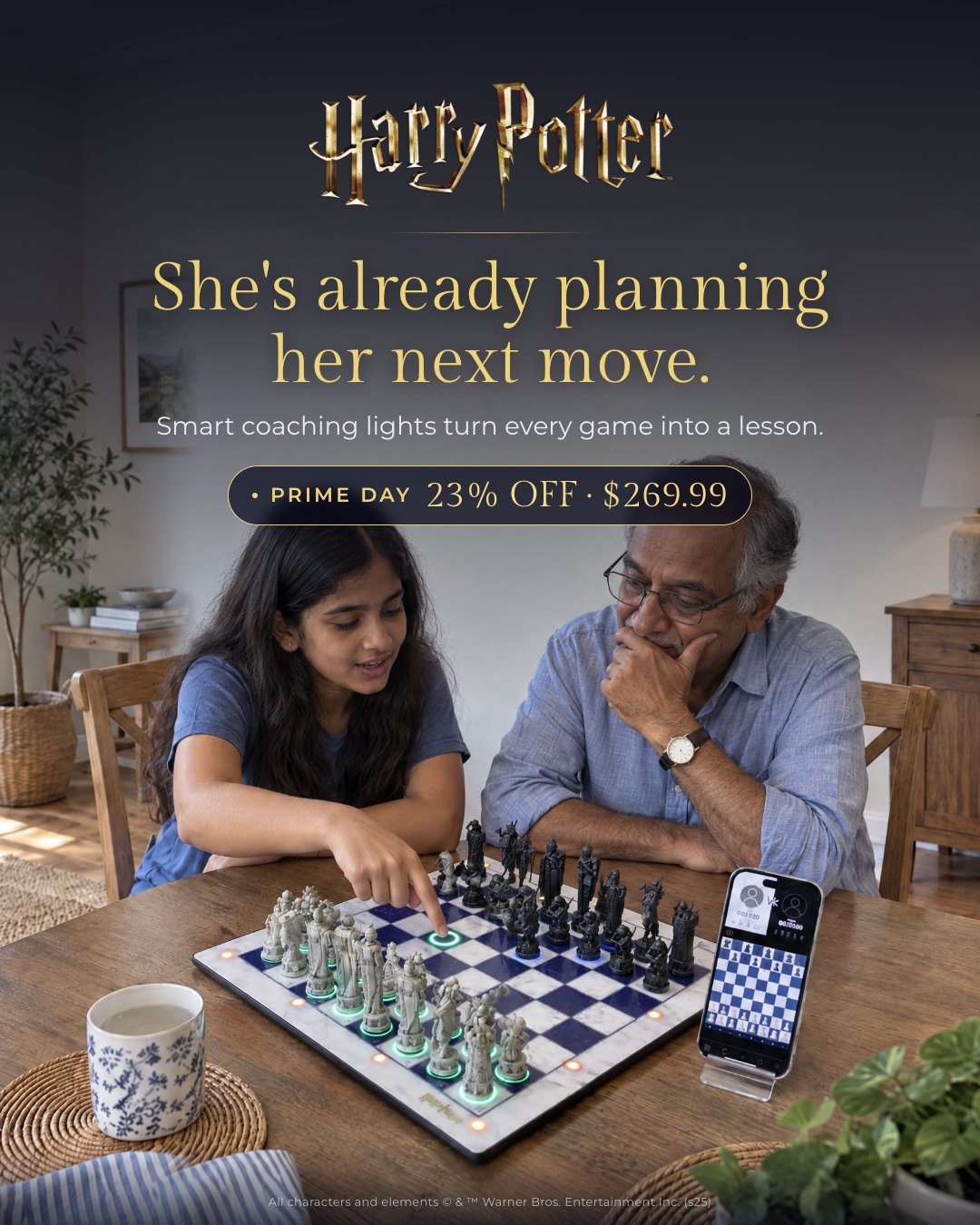 She's already planning her next move.
