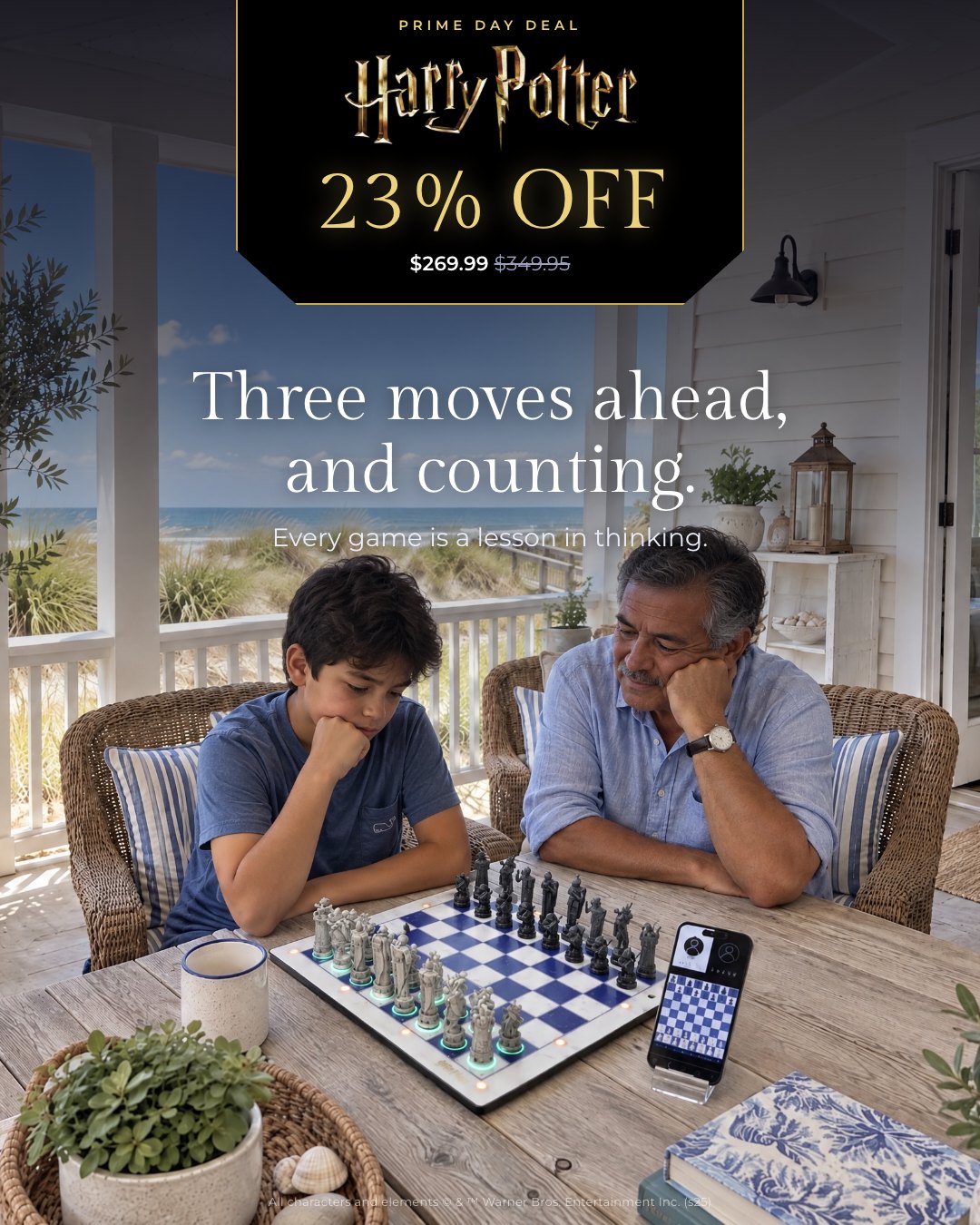 Three moves ahead, and counting.