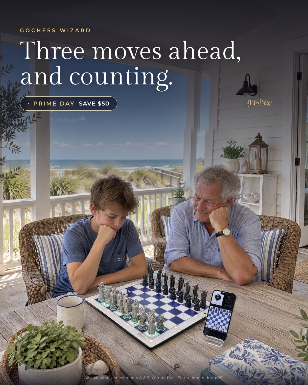 Three moves ahead, and counting.