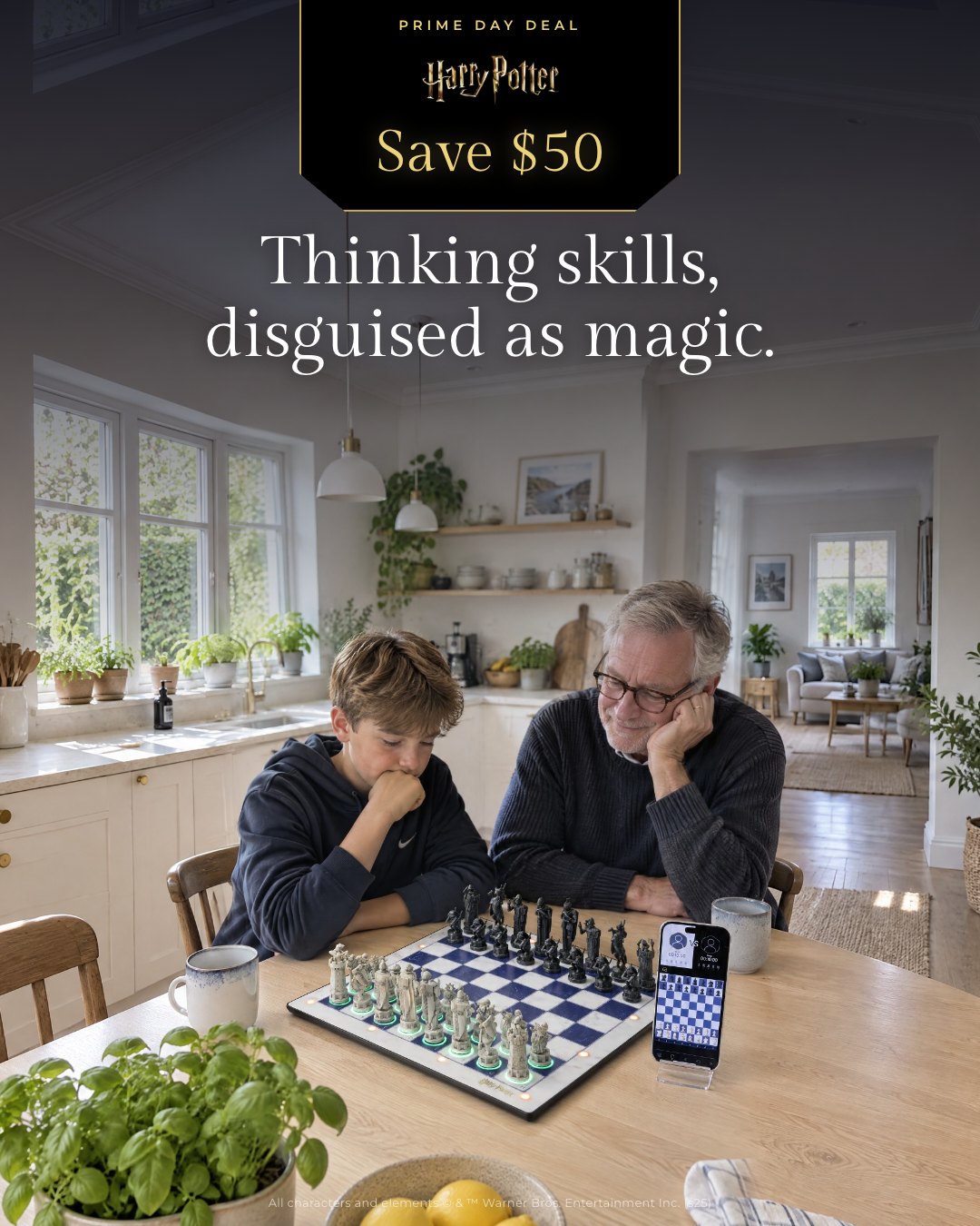 Thinking skills, disguised as magic.