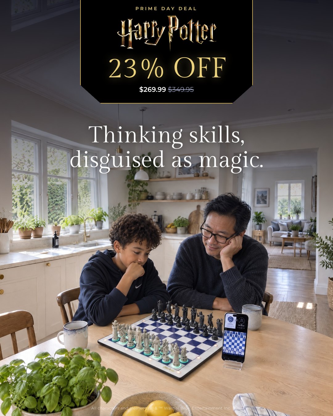 Thinking skills, disguised as magic.