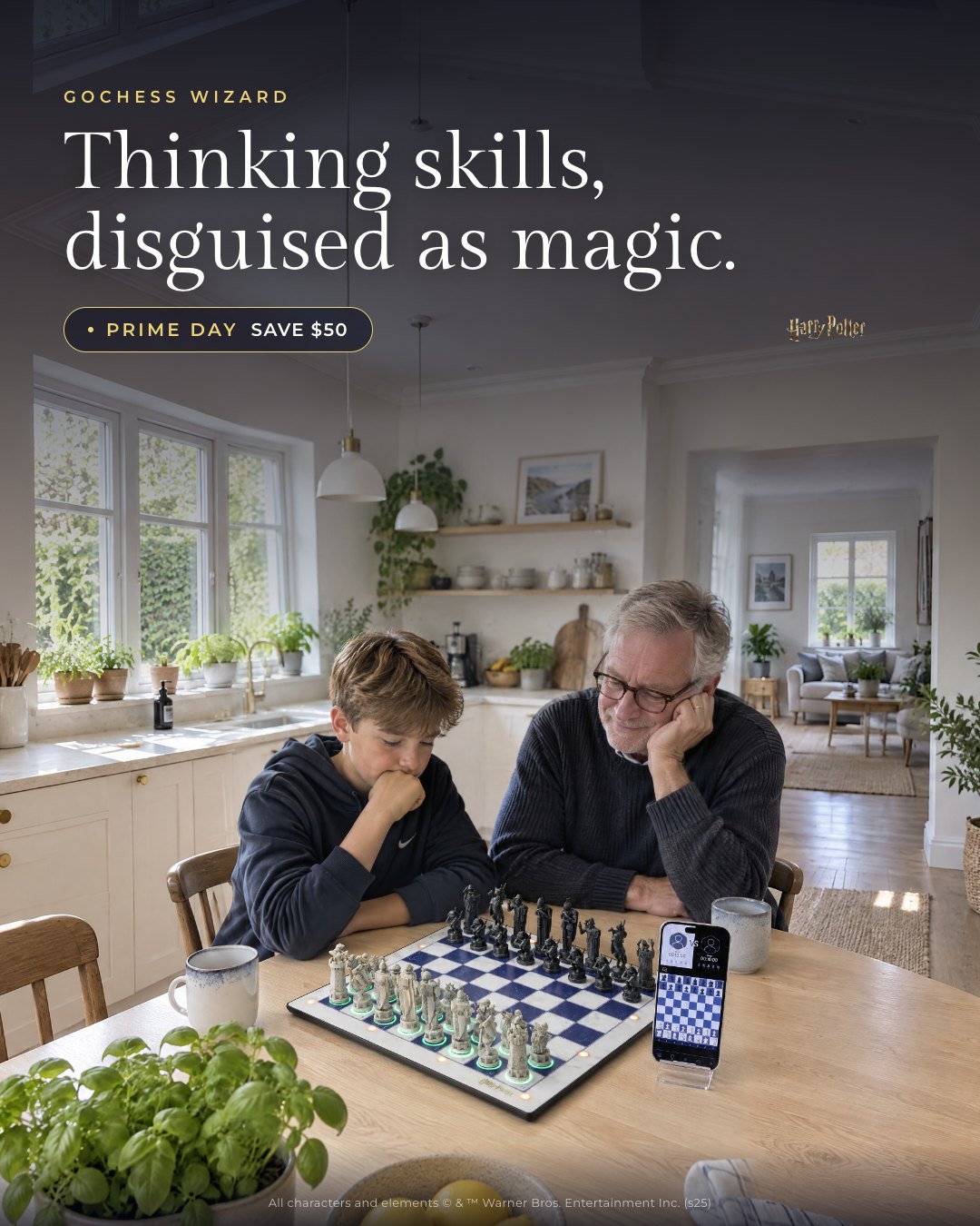 Thinking skills, disguised as magic.