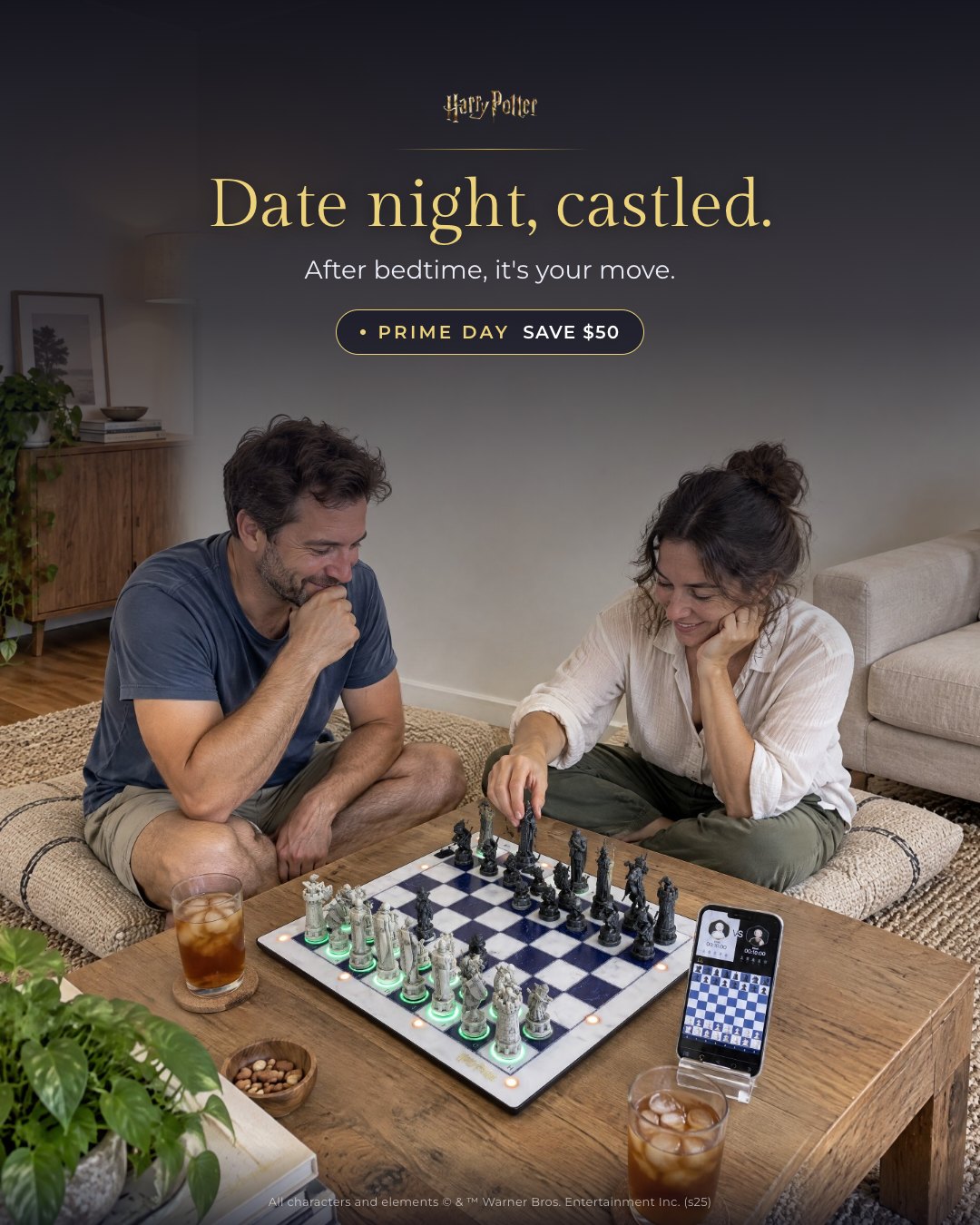 Date night, castled.
