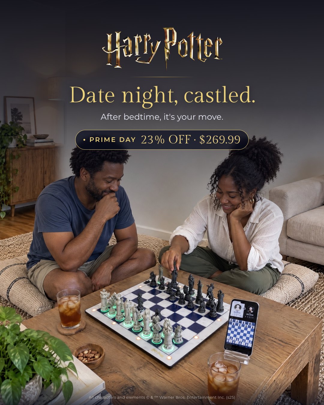 Date night, castled.