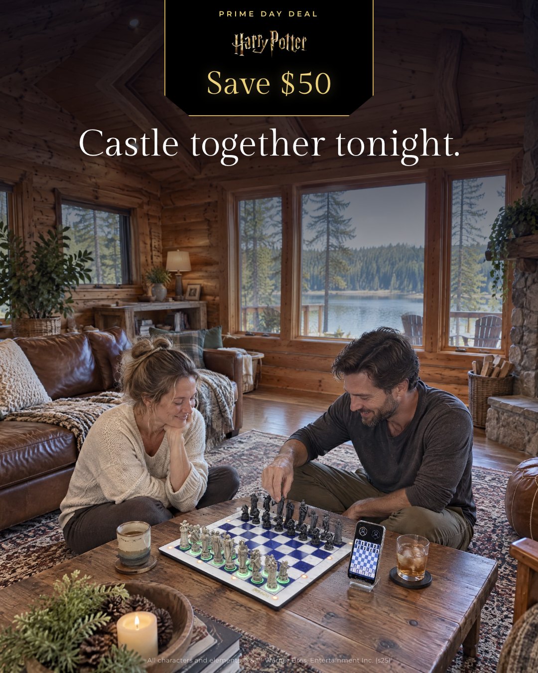 Castle together tonight.