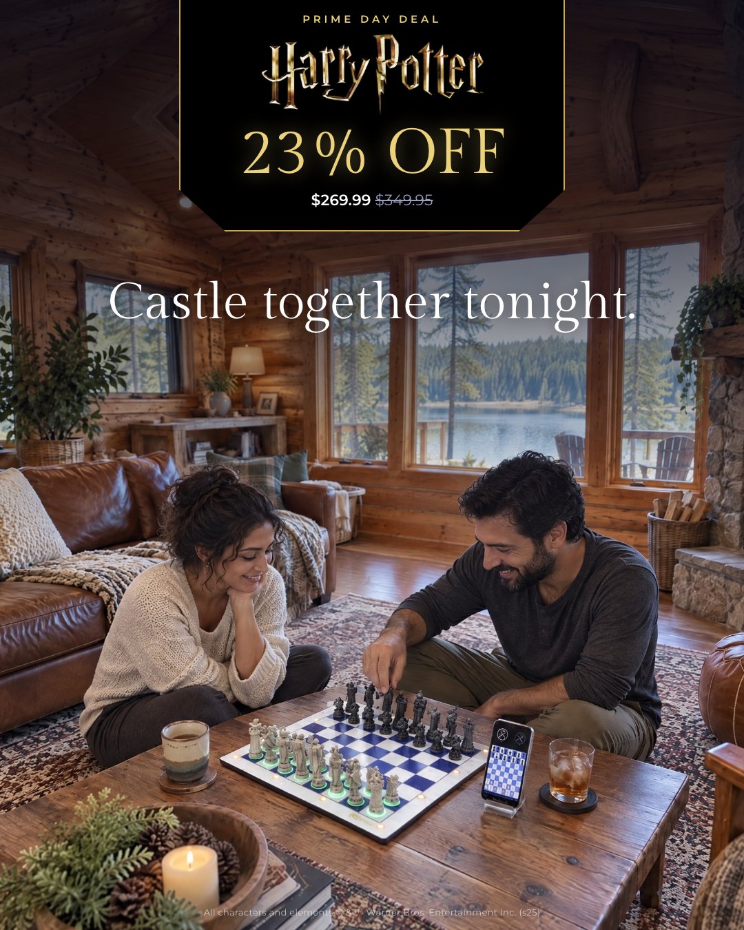Castle together tonight.