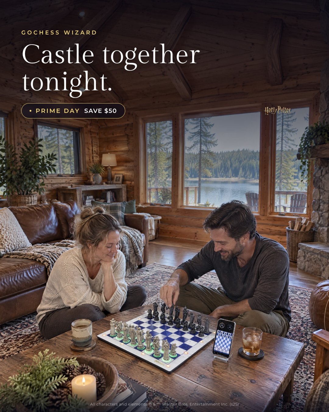 Castle together tonight.