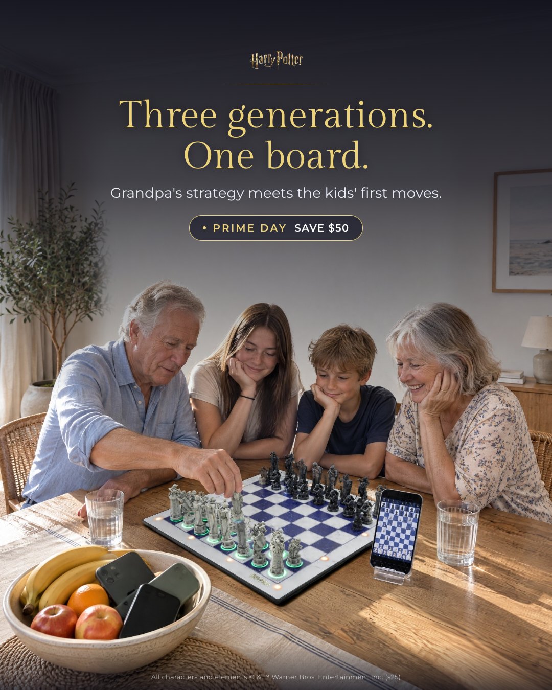 Three generations. One board.