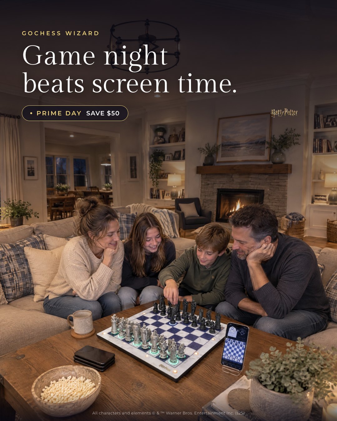 Game night beats screen time.