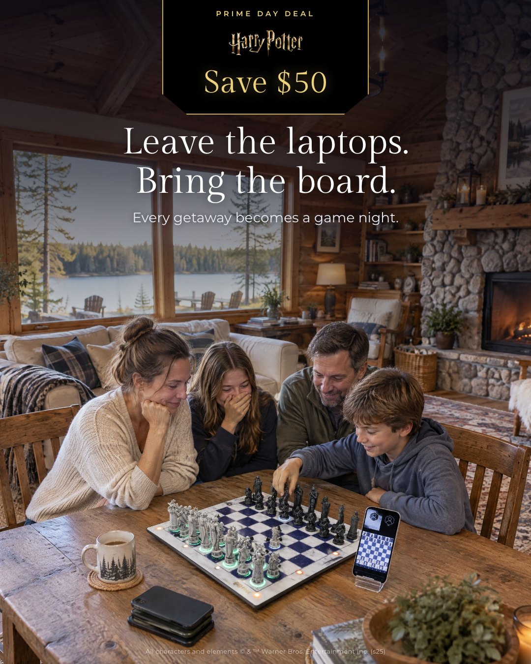 Leave the laptops. Bring the board.
