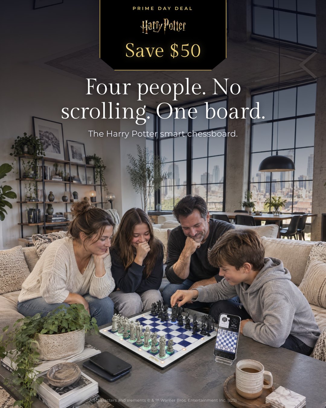 Four people. No scrolling. One board.