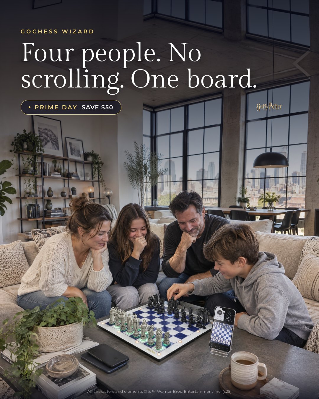 Four people. No scrolling. One board.