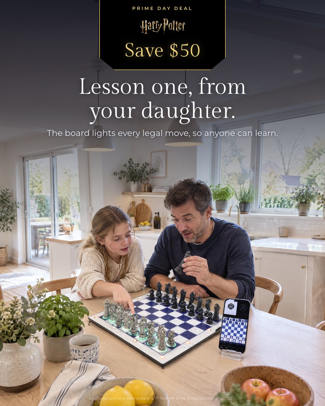 Lesson one, from your daughter.