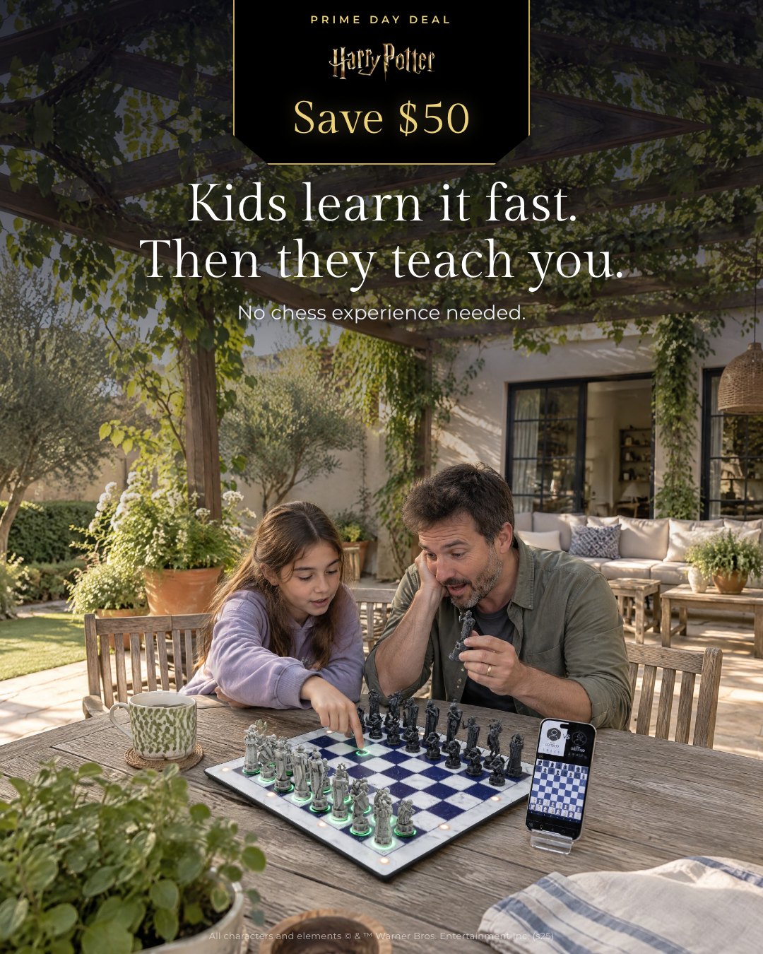 Kids learn it fast. Then they teach you.