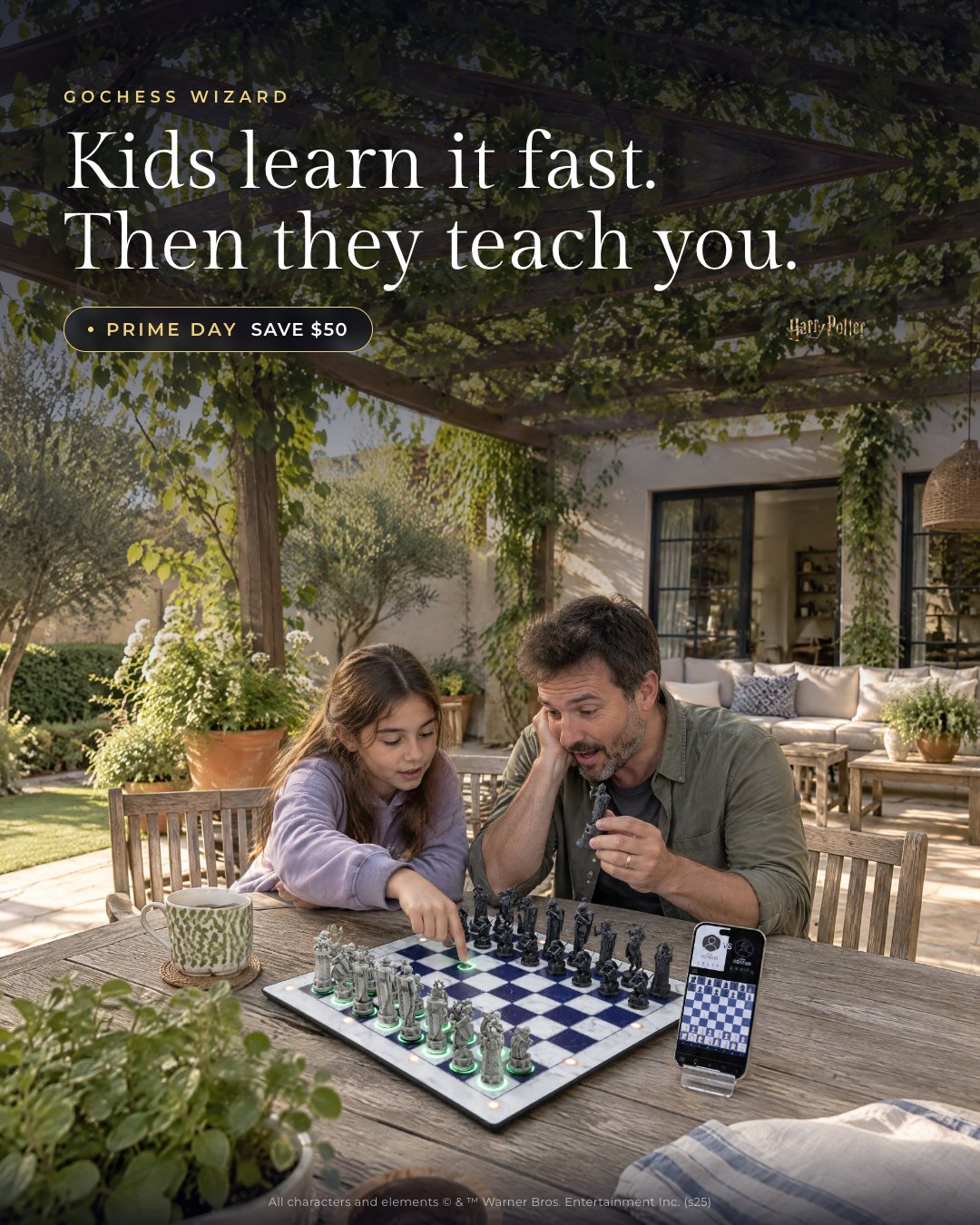 Kids learn it fast. Then they teach you.