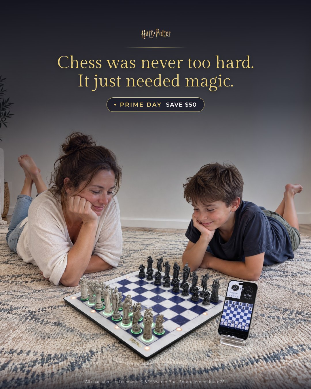 Chess was never too hard. It just needed magic.