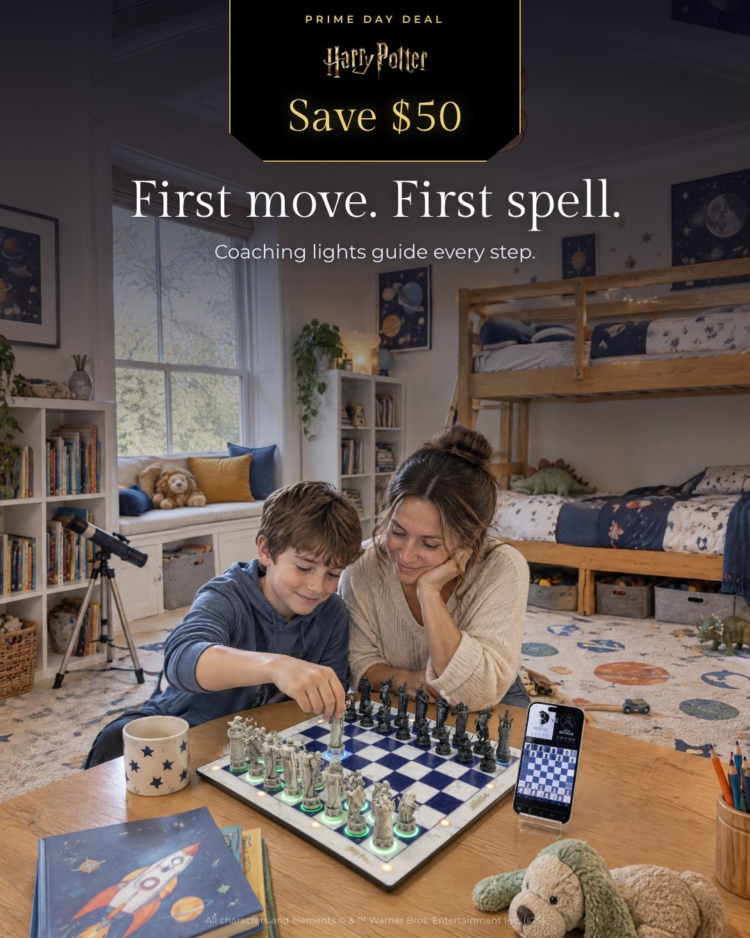 First move. First spell.