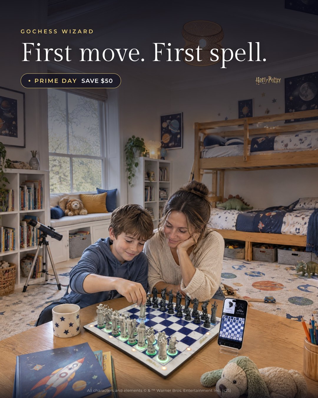 First move. First spell.