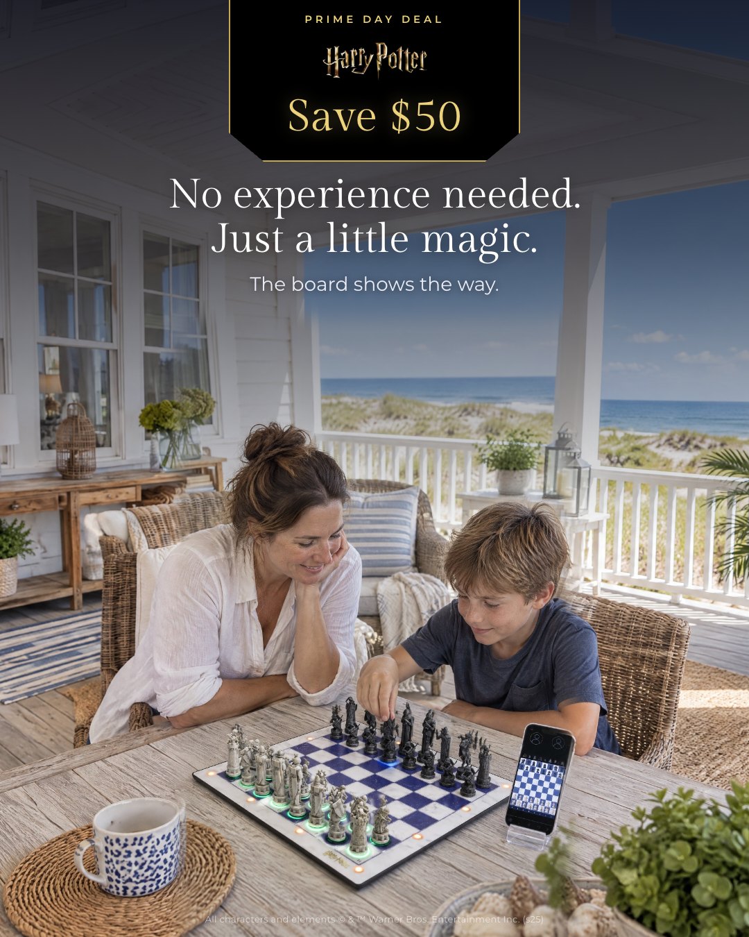 No experience needed. Just a little magic.