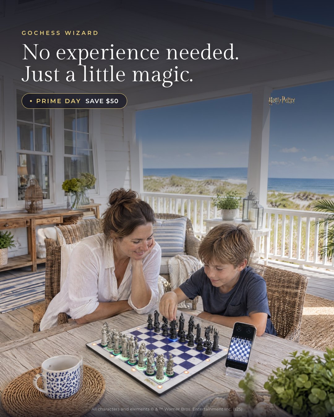 No experience needed. Just a little magic.
