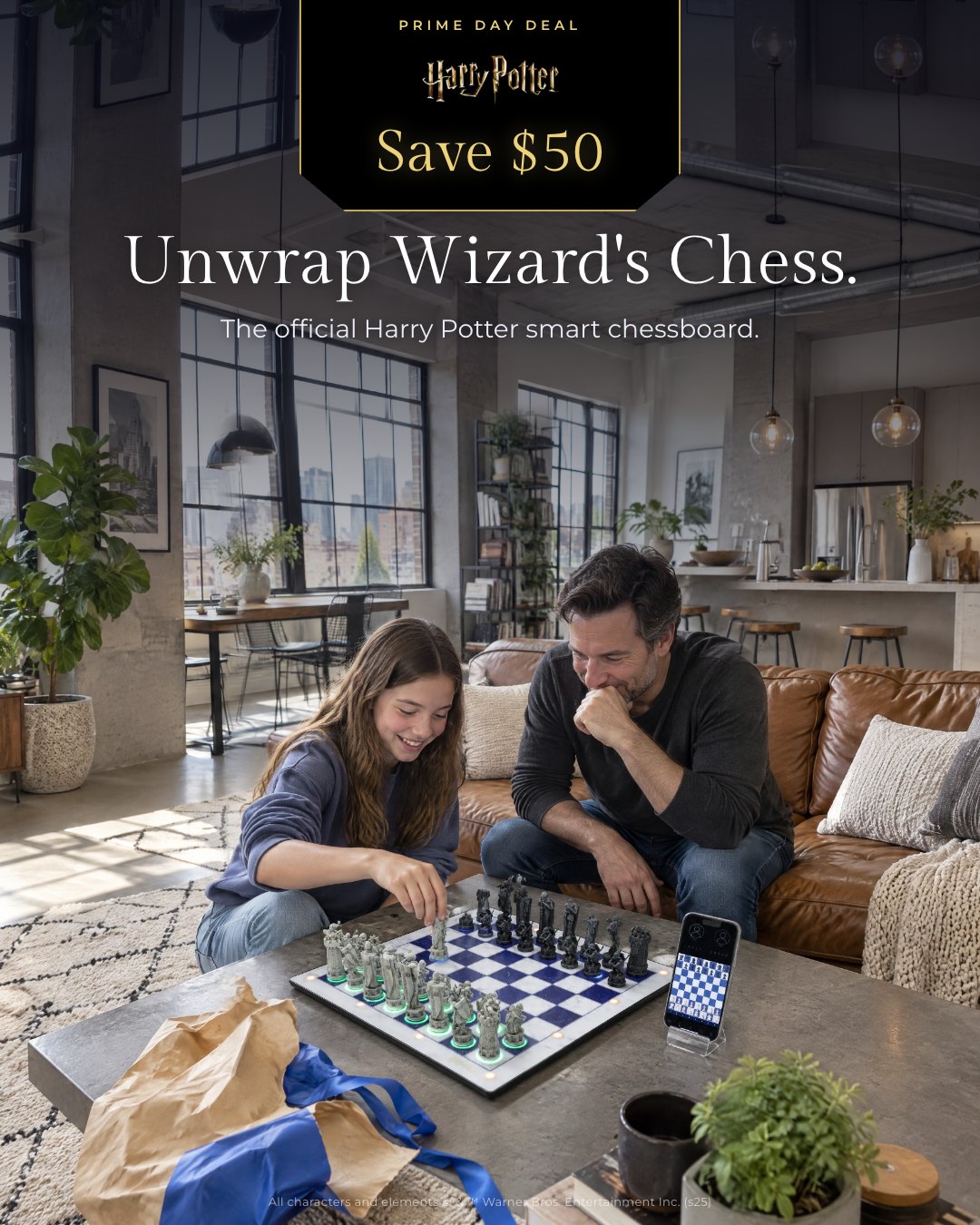 Unwrap Wizard's Chess.