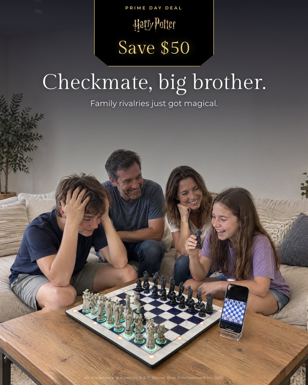 Checkmate, big brother.