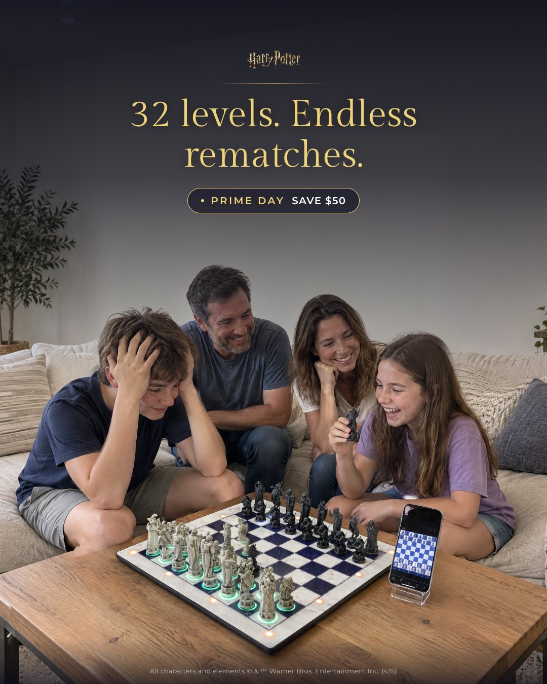 32 levels. Endless rematches.
