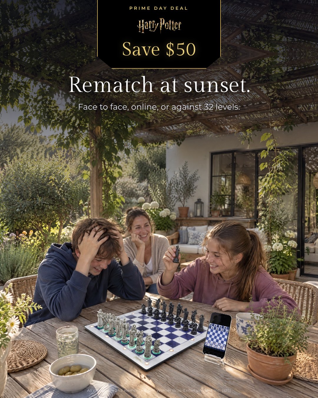 Rematch at sunset.
