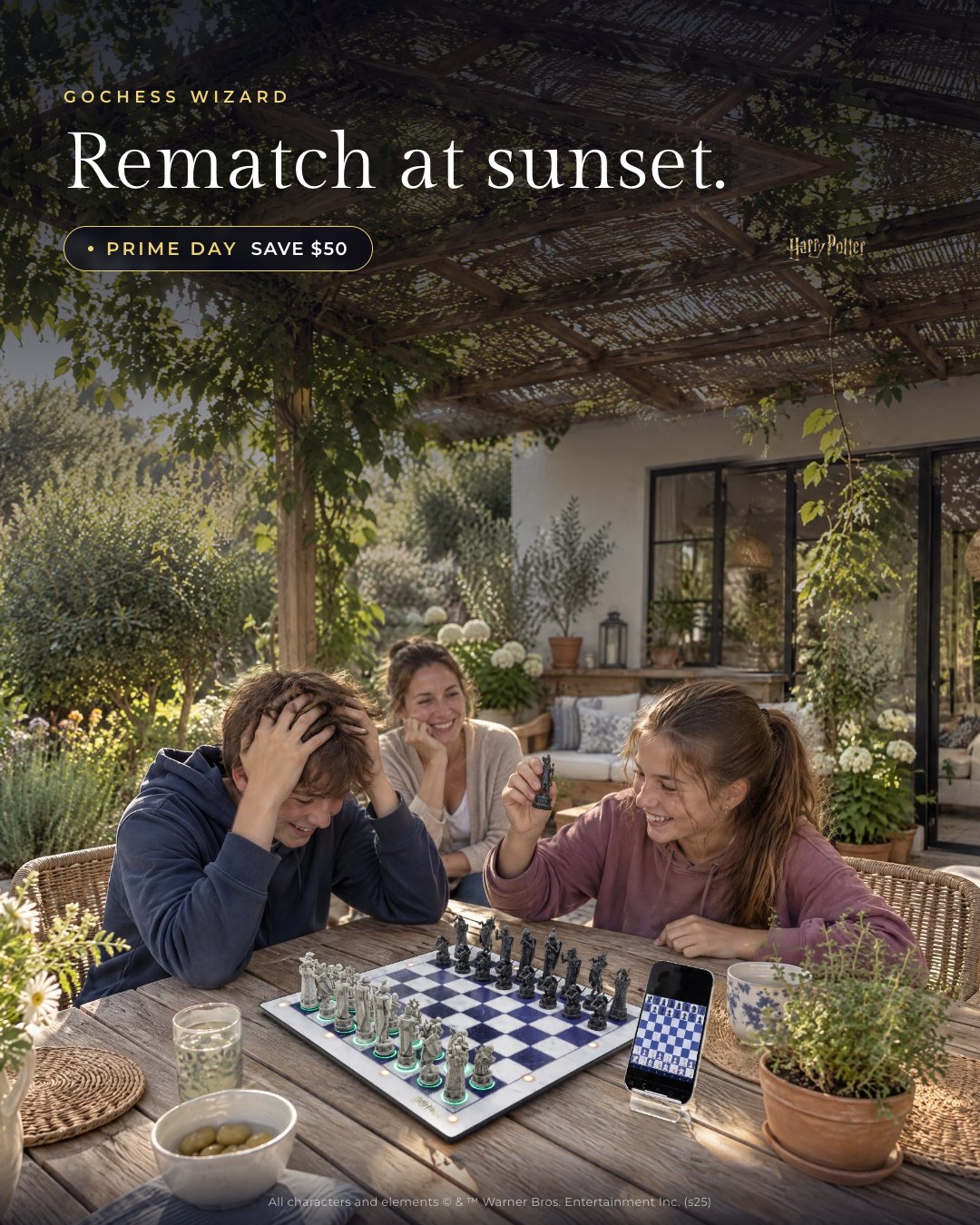 Rematch at sunset.