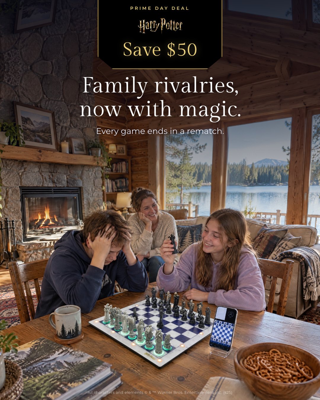 Family rivalries, now with magic.