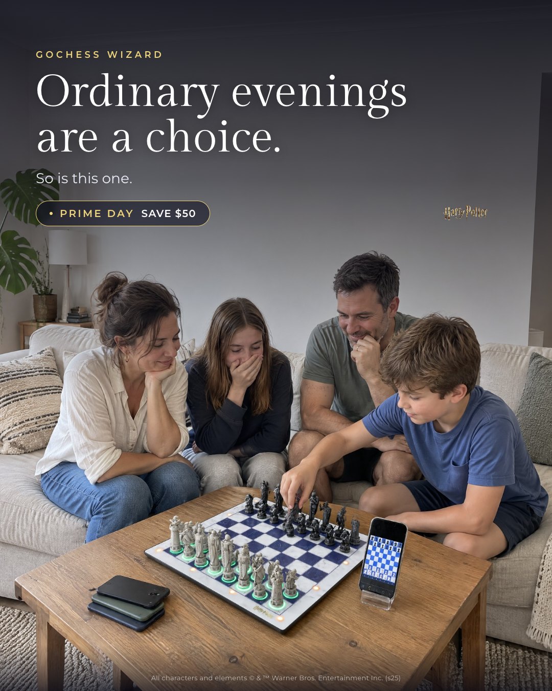 Ordinary evenings are a choice.