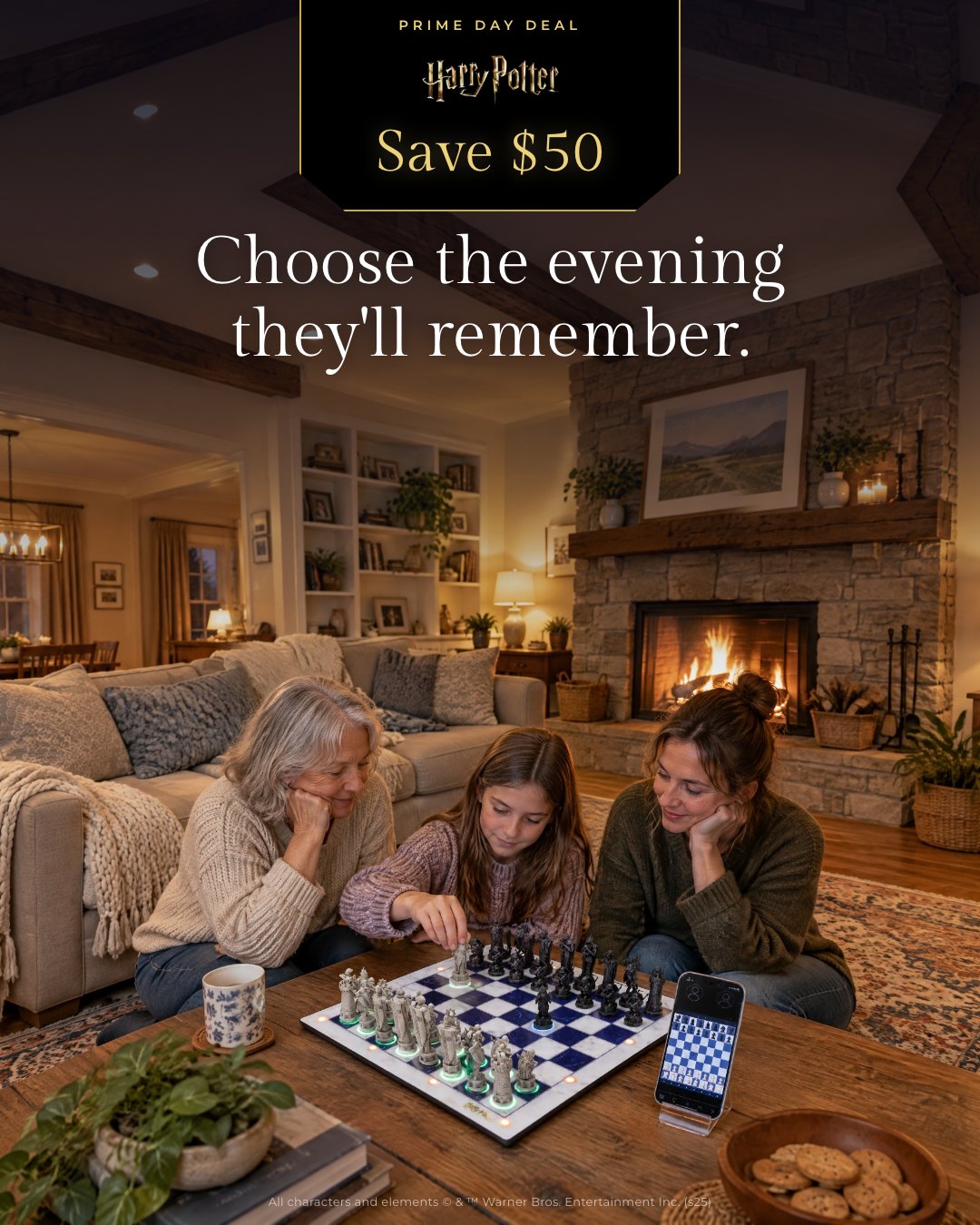 Choose the evening they'll remember.
