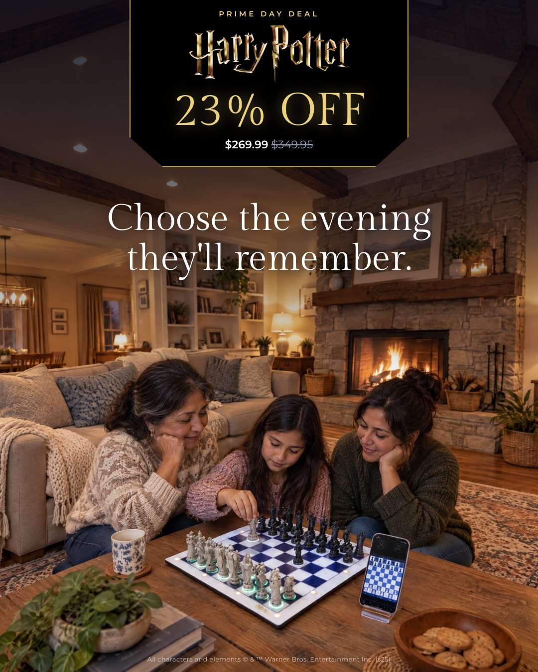 Choose the evening they'll remember.