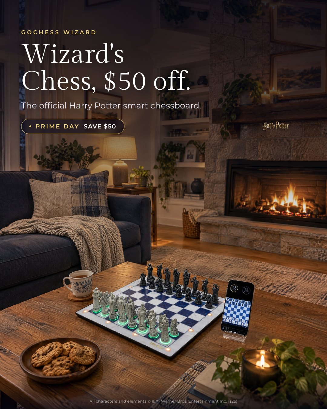 Wizard's Chess, $50 off.