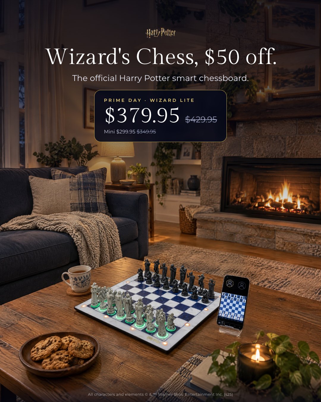 Wizard's Chess, $50 off.