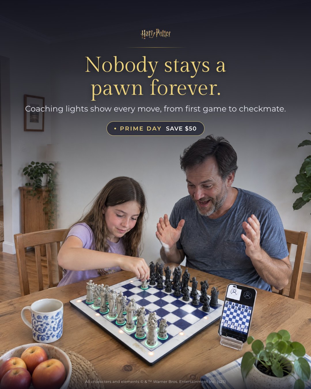 Nobody stays a pawn forever.