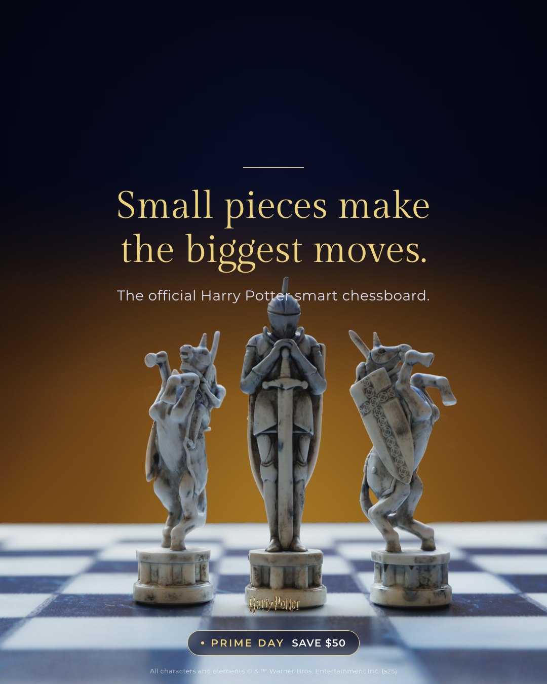 Small pieces make the biggest moves.