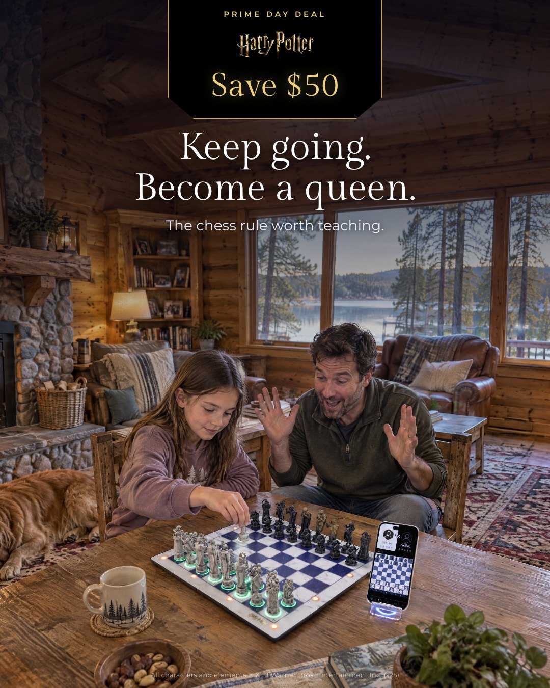 Keep going. Become a queen.