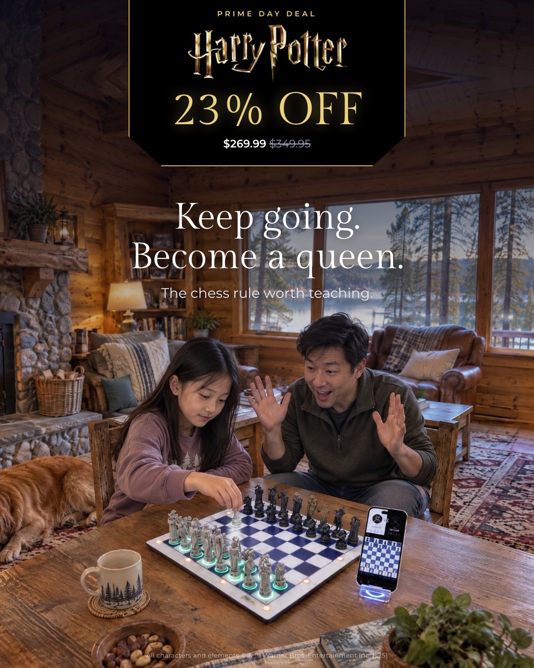 Keep going. Become a queen.