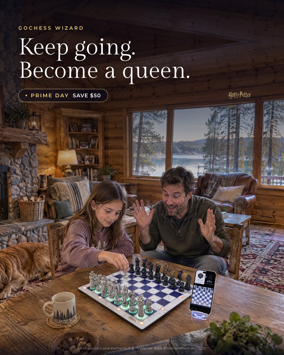 Keep going. Become a queen.