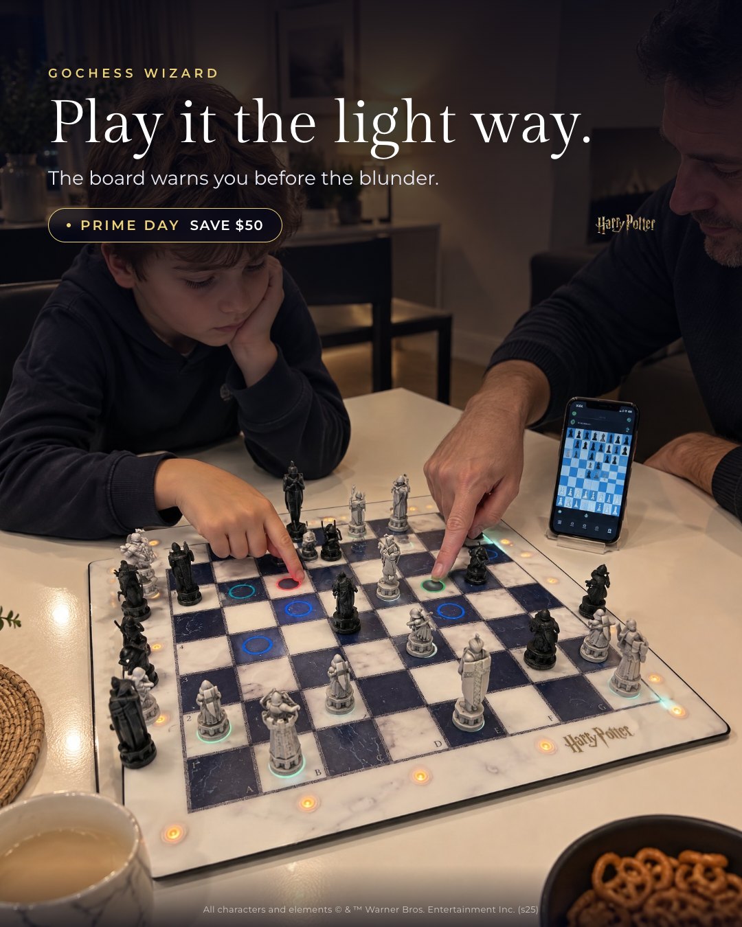 Play it the light way.
