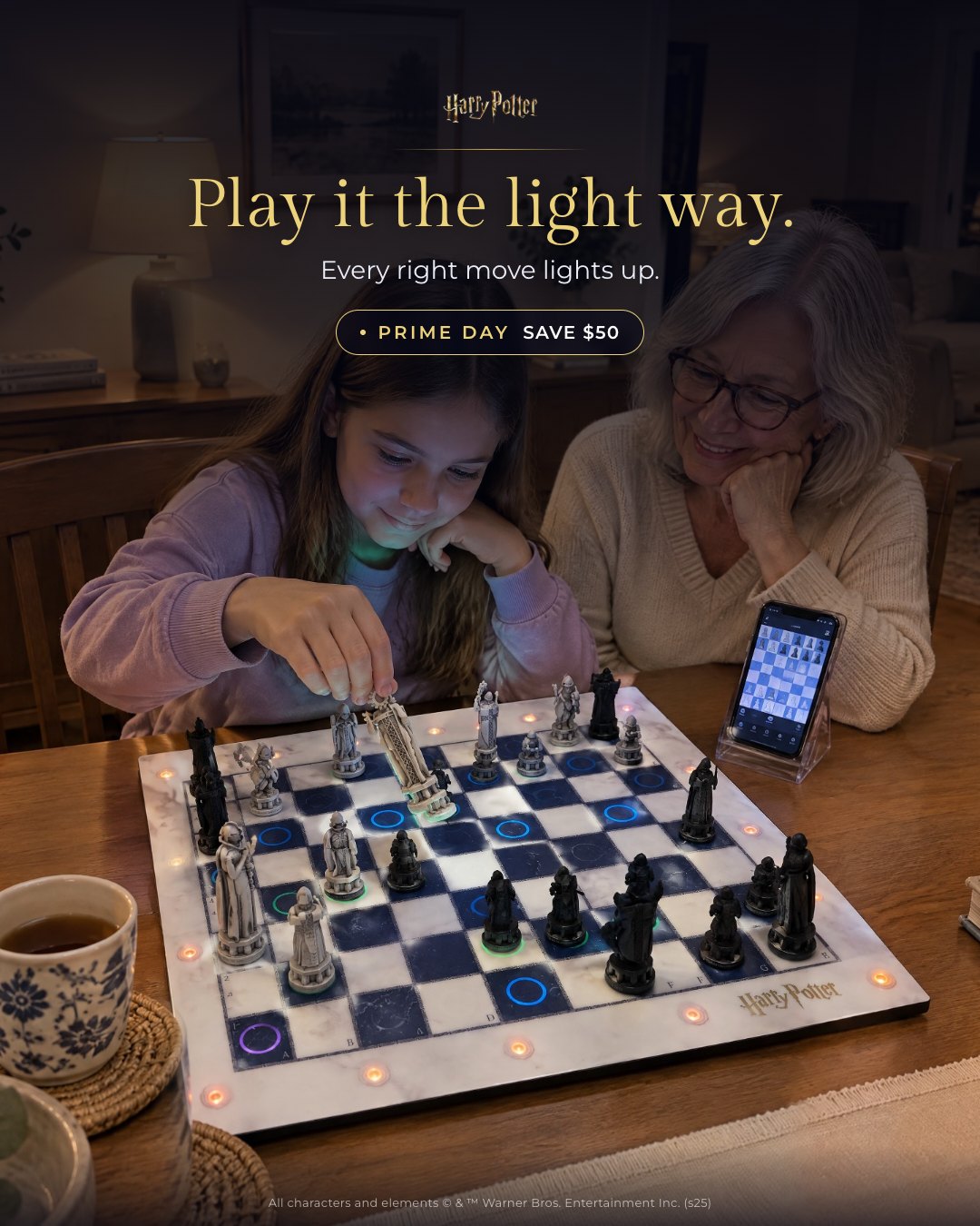 Play it the light way.